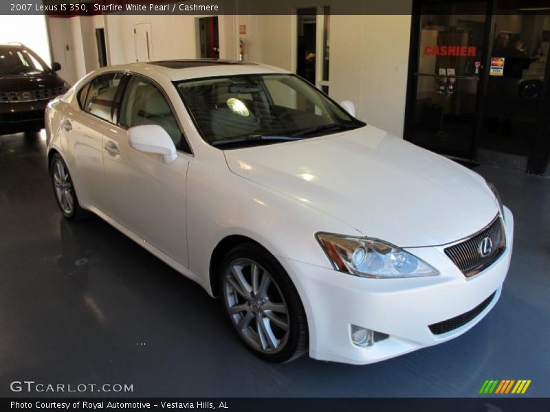 Starfire White Pearl / Cashmere 2007 Lexus IS 350