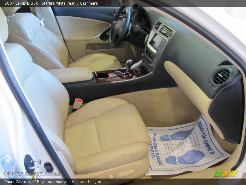 Starfire White Pearl / Cashmere 2007 Lexus IS 350