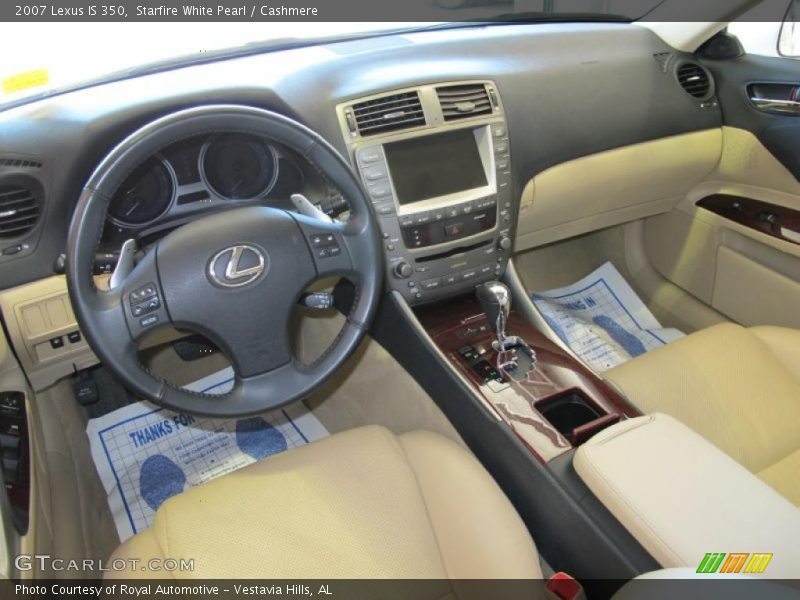 Starfire White Pearl / Cashmere 2007 Lexus IS 350