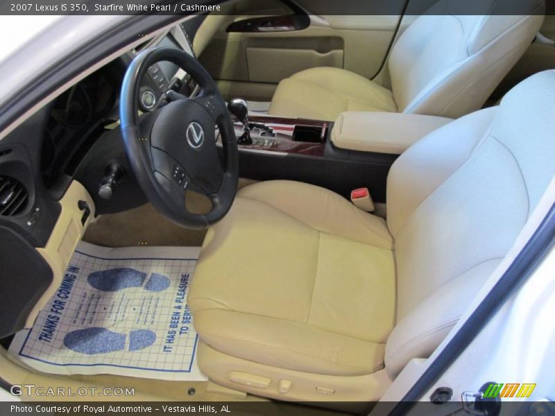 Starfire White Pearl / Cashmere 2007 Lexus IS 350
