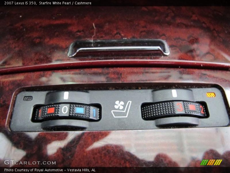 Starfire White Pearl / Cashmere 2007 Lexus IS 350