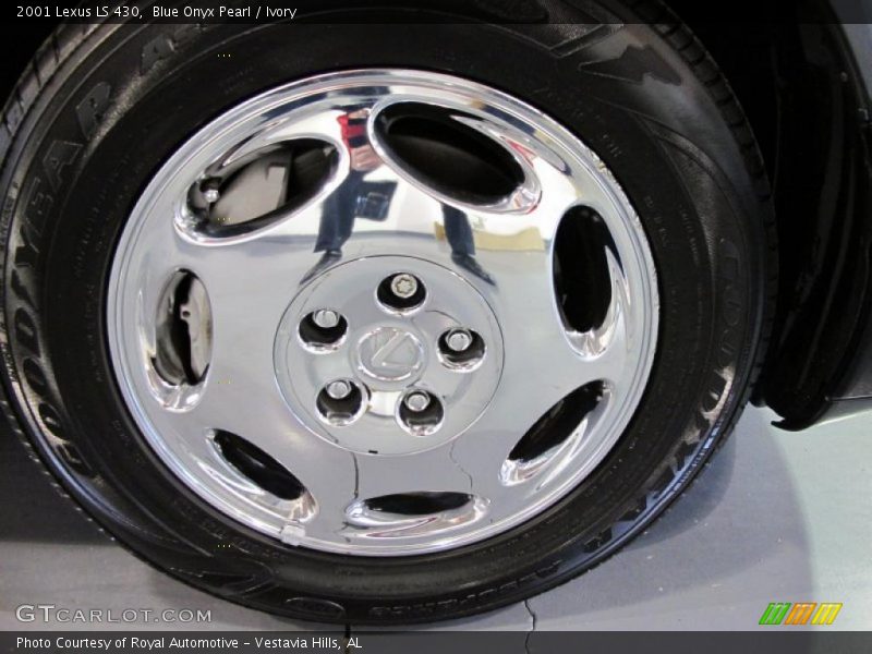 Blue Onyx Pearl / Ivory 2001 Lexus LS 430