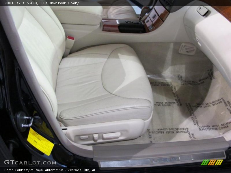 Blue Onyx Pearl / Ivory 2001 Lexus LS 430