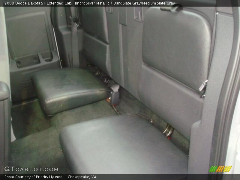 Bright Silver Metallic / Dark Slate Gray/Medium Slate Gray 2008 Dodge Dakota ST Extended Cab
