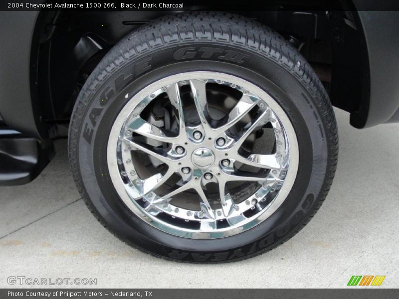 Black / Dark Charcoal 2004 Chevrolet Avalanche 1500 Z66