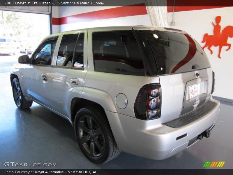 Silverstone Metallic / Ebony 2008 Chevrolet TrailBlazer SS