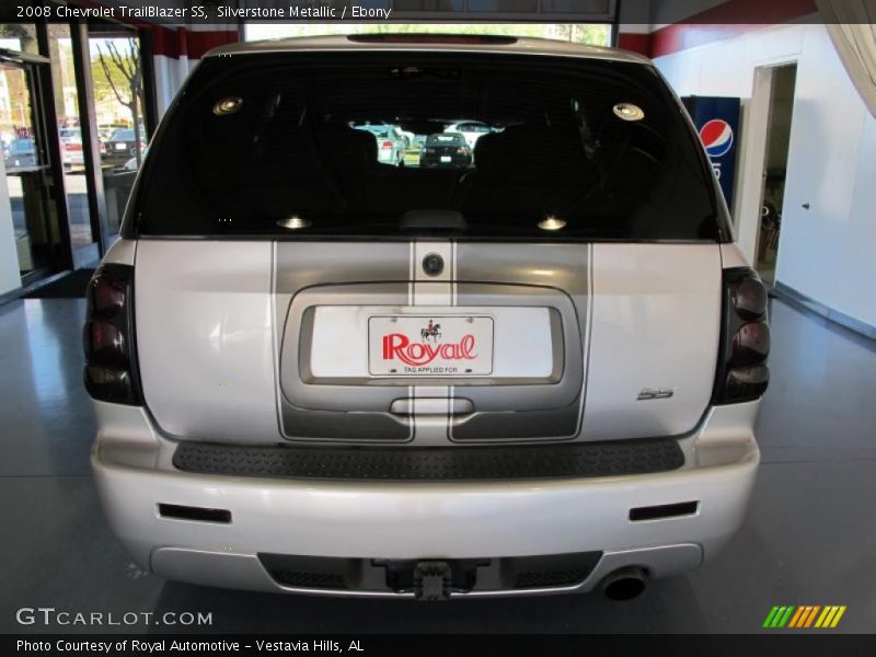 Silverstone Metallic / Ebony 2008 Chevrolet TrailBlazer SS