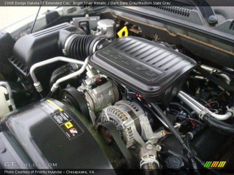  2008 Dakota ST Extended Cab Engine - 3.7 Liter SOHC 12-Valve PowerTech V6
