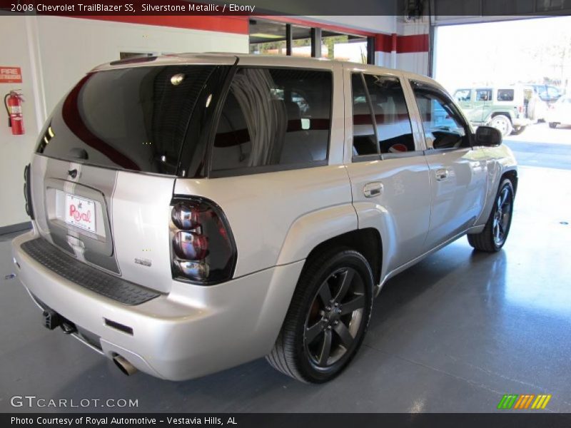 Silverstone Metallic / Ebony 2008 Chevrolet TrailBlazer SS