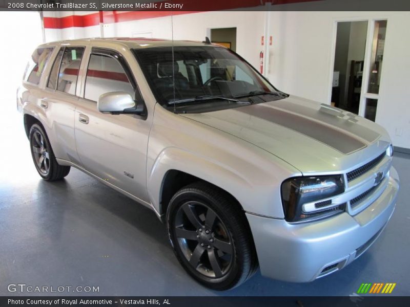 Silverstone Metallic / Ebony 2008 Chevrolet TrailBlazer SS