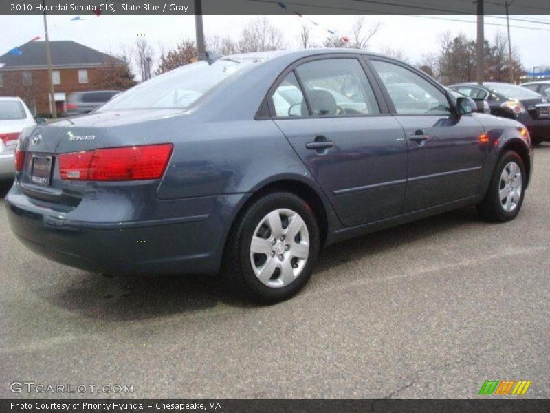 Slate Blue / Gray 2010 Hyundai Sonata GLS