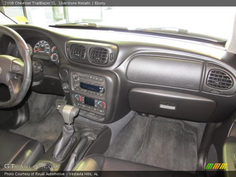 Silverstone Metallic / Ebony 2008 Chevrolet TrailBlazer SS