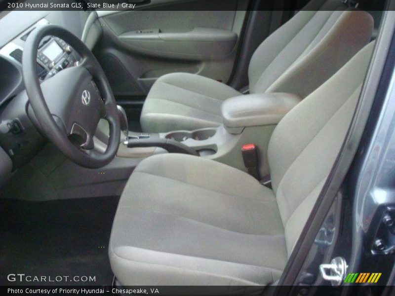 Slate Blue / Gray 2010 Hyundai Sonata GLS