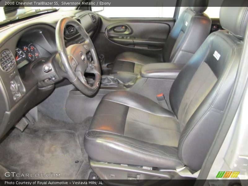  2008 TrailBlazer SS Ebony Interior