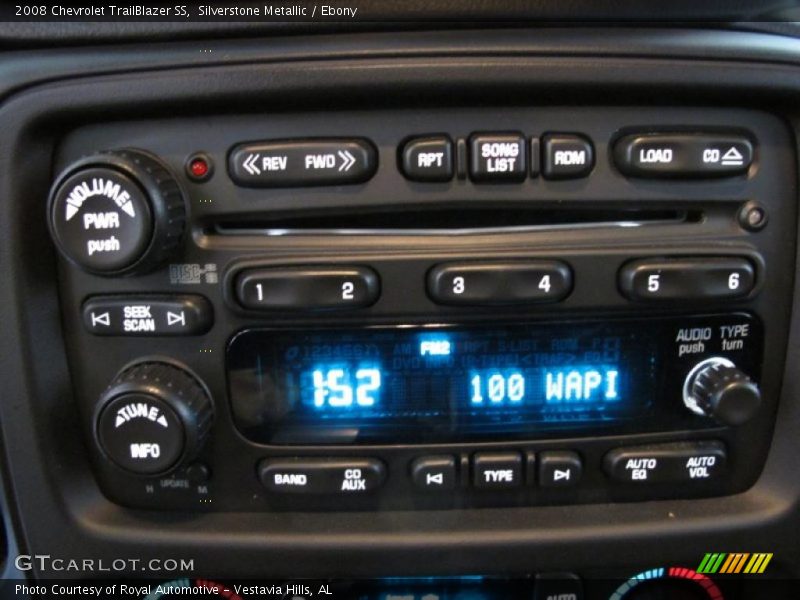 Controls of 2008 TrailBlazer SS