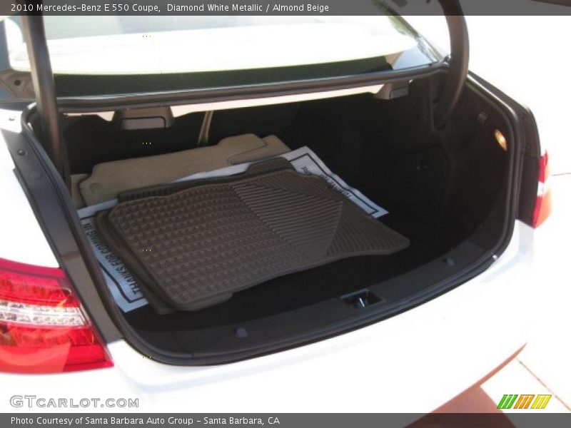  2010 E 550 Coupe Trunk