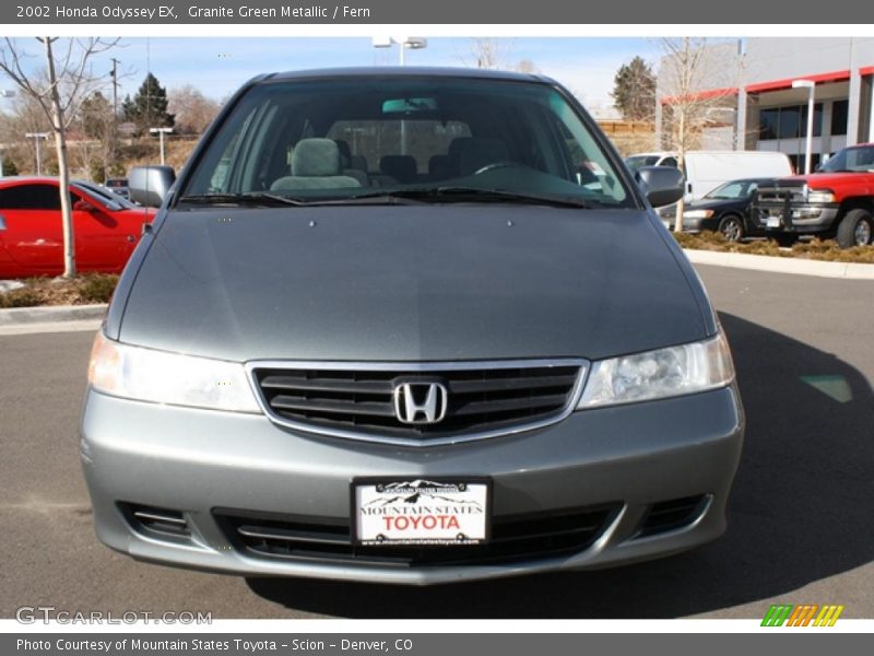 Granite Green Metallic / Fern 2002 Honda Odyssey EX