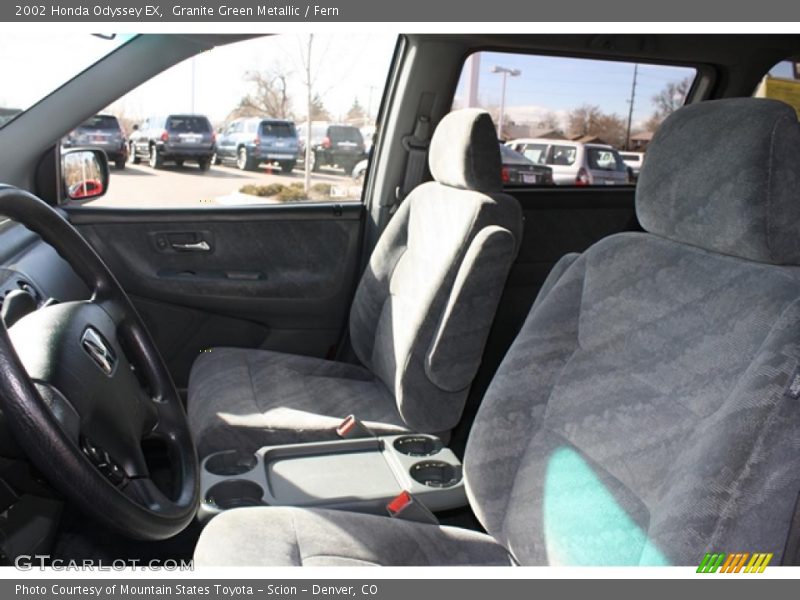 Granite Green Metallic / Fern 2002 Honda Odyssey EX