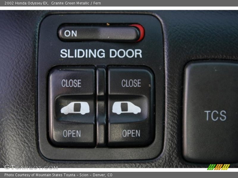 Controls of 2002 Odyssey EX