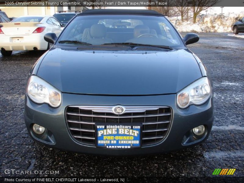 Magnesium Pearl / Dark Taupe/Medium Taupe 2005 Chrysler Sebring Touring Convertible