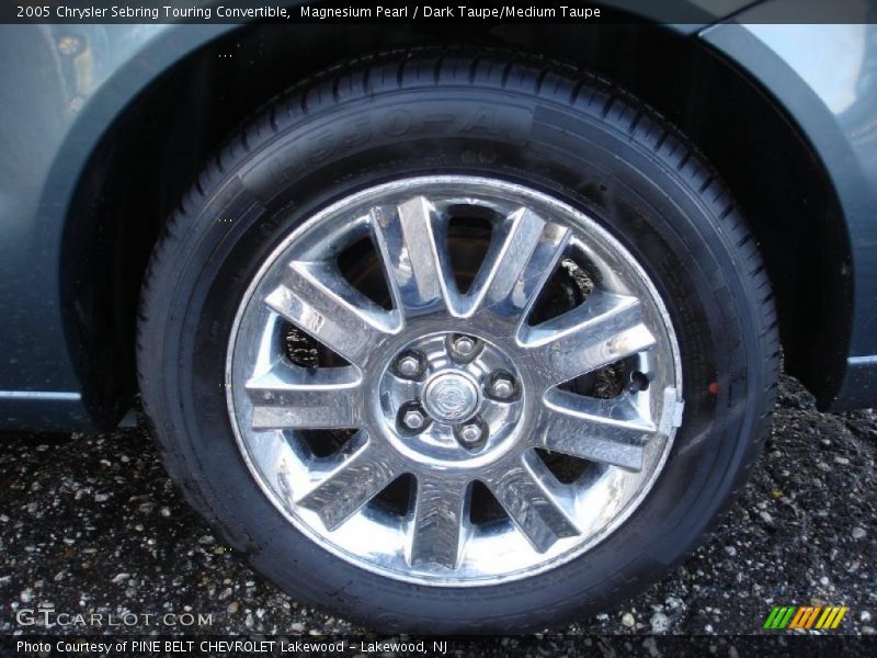 Magnesium Pearl / Dark Taupe/Medium Taupe 2005 Chrysler Sebring Touring Convertible