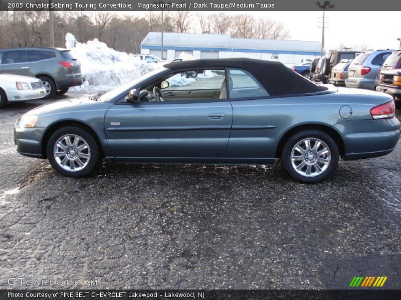 Magnesium Pearl / Dark Taupe/Medium Taupe 2005 Chrysler Sebring Touring Convertible