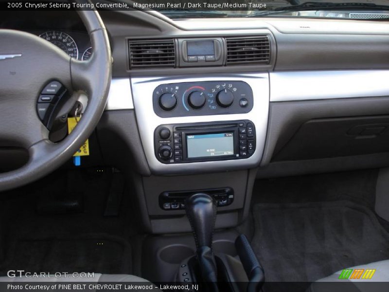 Magnesium Pearl / Dark Taupe/Medium Taupe 2005 Chrysler Sebring Touring Convertible
