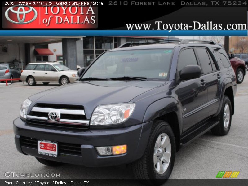 Galactic Gray Mica / Stone 2005 Toyota 4Runner SR5