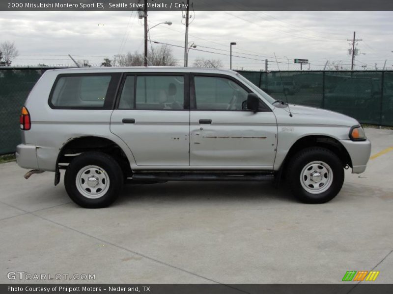 Seattle Silver Metallic / Gray 2000 Mitsubishi Montero Sport ES