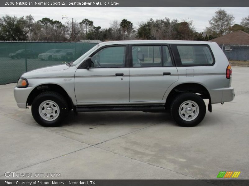  2000 Montero Sport ES Seattle Silver Metallic