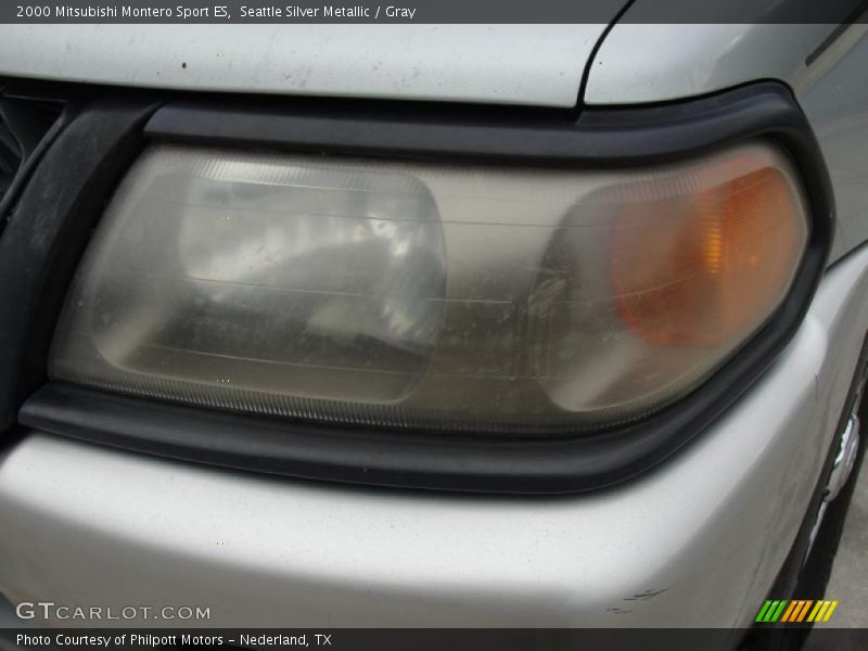 Seattle Silver Metallic / Gray 2000 Mitsubishi Montero Sport ES
