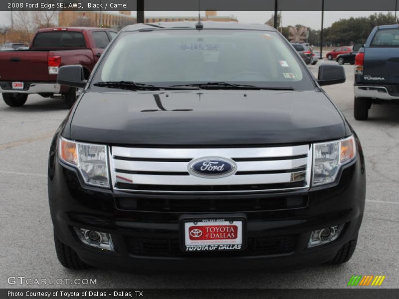 Black / Camel 2008 Ford Edge SEL AWD