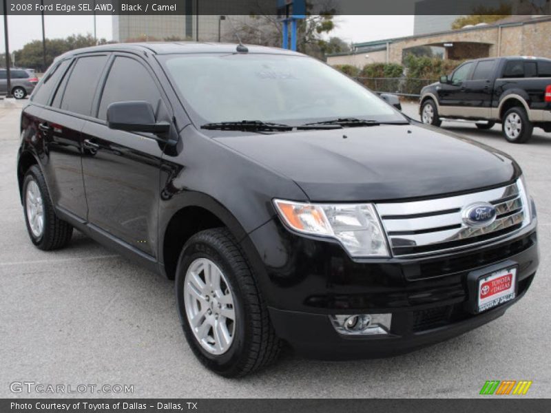 Black / Camel 2008 Ford Edge SEL AWD