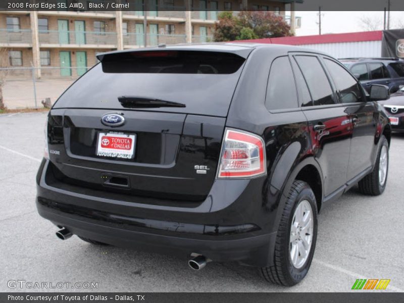 Black / Camel 2008 Ford Edge SEL AWD