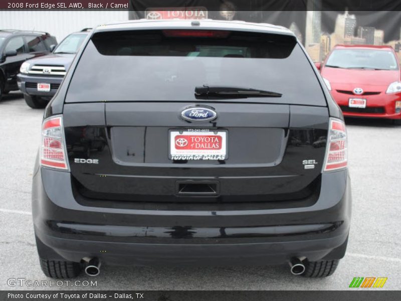 Black / Camel 2008 Ford Edge SEL AWD