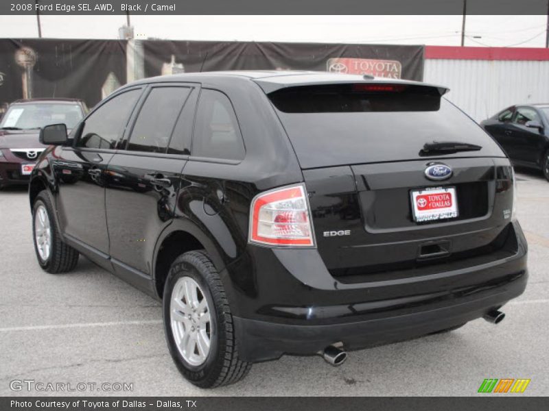 Black / Camel 2008 Ford Edge SEL AWD