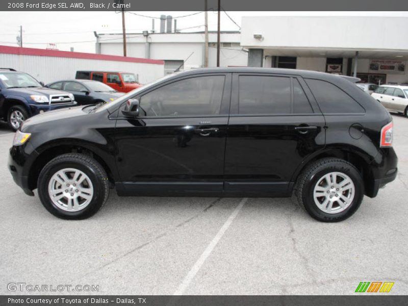 Black / Camel 2008 Ford Edge SEL AWD