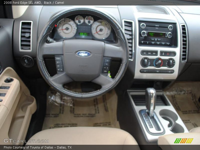 Black / Camel 2008 Ford Edge SEL AWD