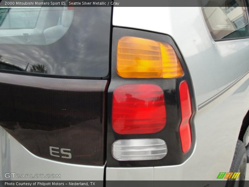 Seattle Silver Metallic / Gray 2000 Mitsubishi Montero Sport ES