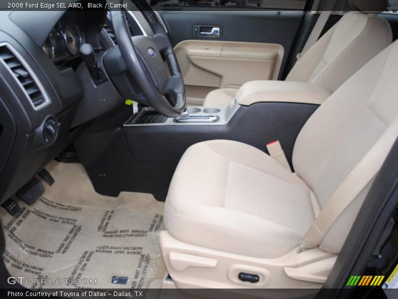 Black / Camel 2008 Ford Edge SEL AWD
