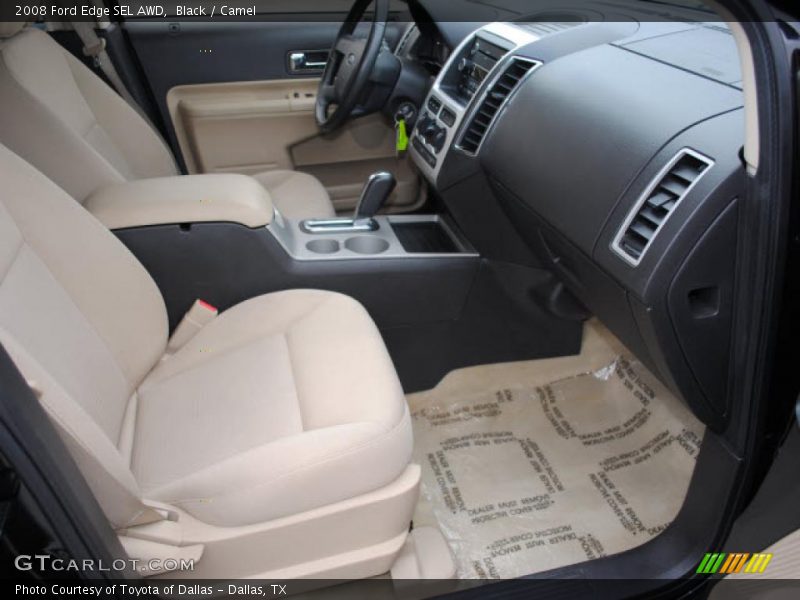 Black / Camel 2008 Ford Edge SEL AWD