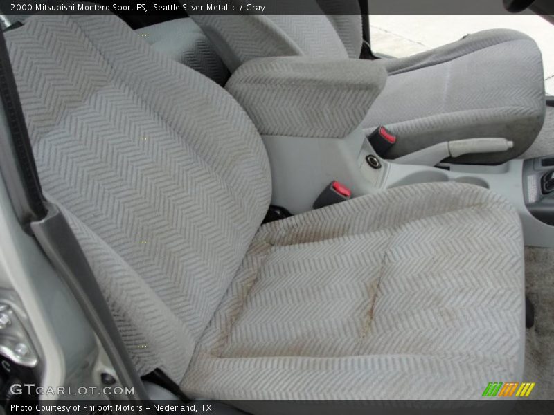 Seattle Silver Metallic / Gray 2000 Mitsubishi Montero Sport ES