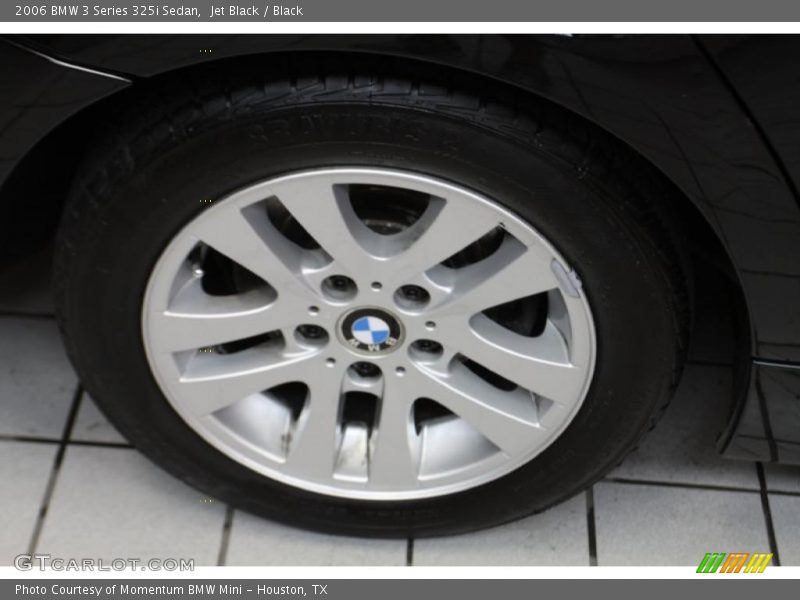 Jet Black / Black 2006 BMW 3 Series 325i Sedan