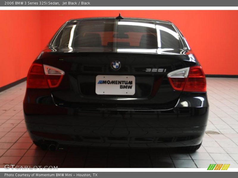 Jet Black / Black 2006 BMW 3 Series 325i Sedan