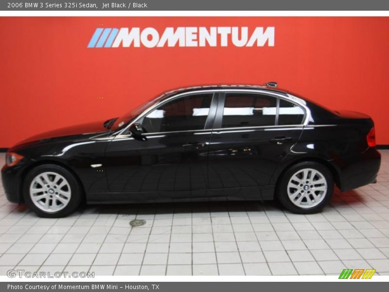 Jet Black / Black 2006 BMW 3 Series 325i Sedan