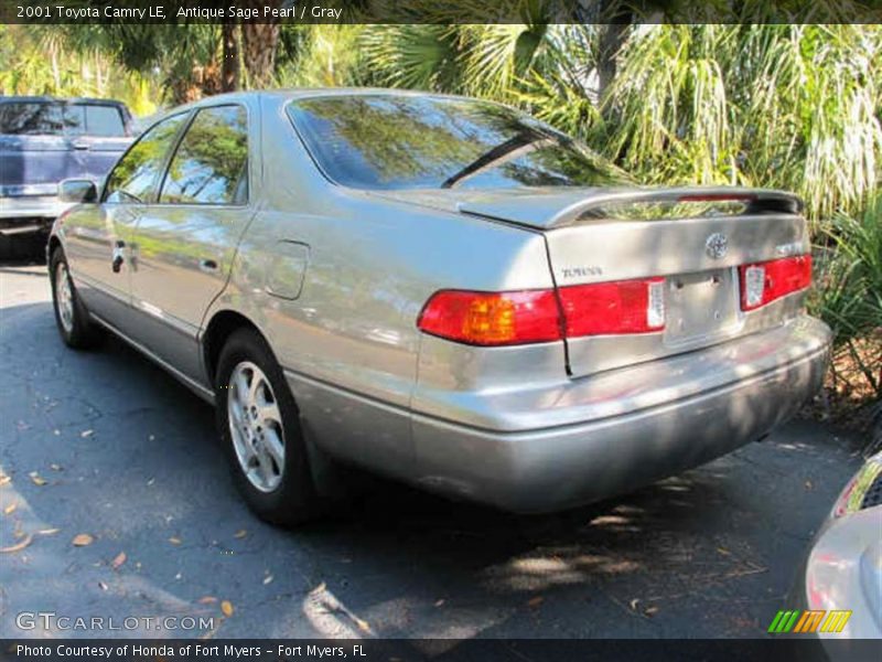 Antique Sage Pearl / Gray 2001 Toyota Camry LE