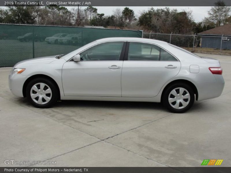 Classic Silver Metallic / Ash 2009 Toyota Camry LE