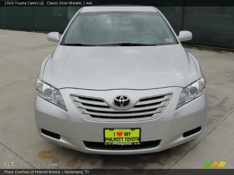 Classic Silver Metallic / Ash 2009 Toyota Camry LE