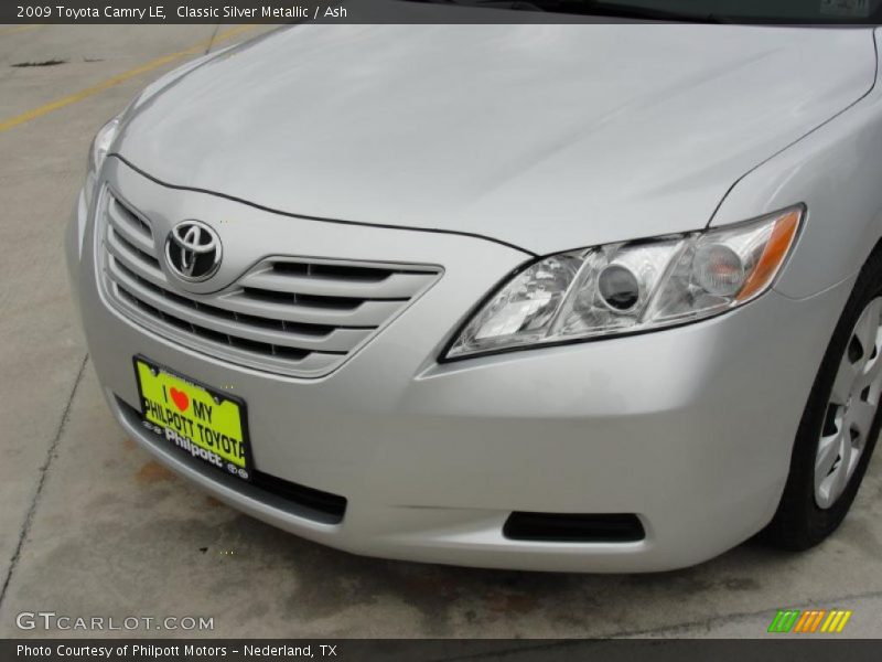 Classic Silver Metallic / Ash 2009 Toyota Camry LE