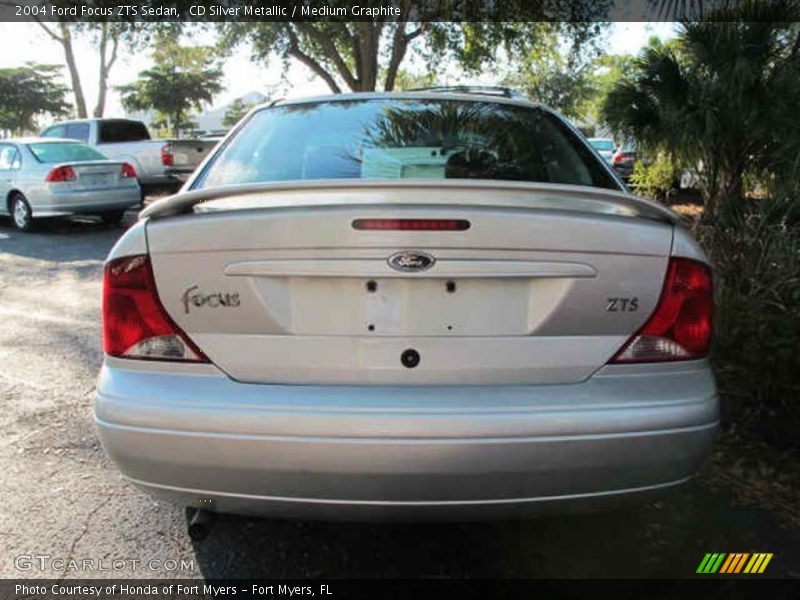 CD Silver Metallic / Medium Graphite 2004 Ford Focus ZTS Sedan